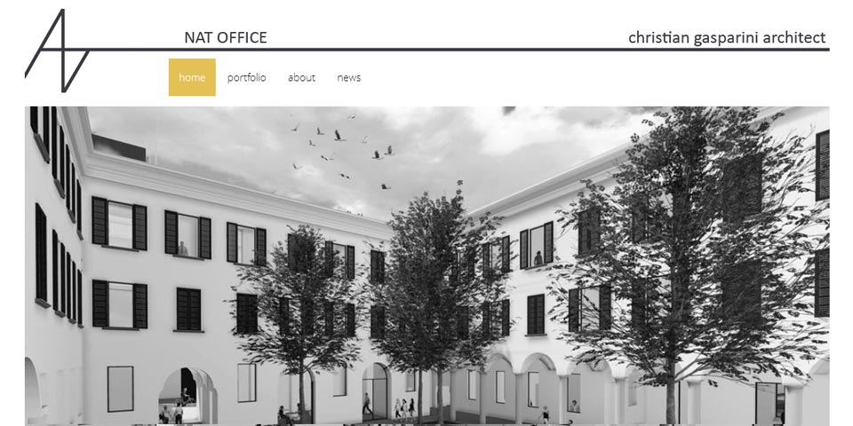immagine dell'home page del sito internetNatoffice